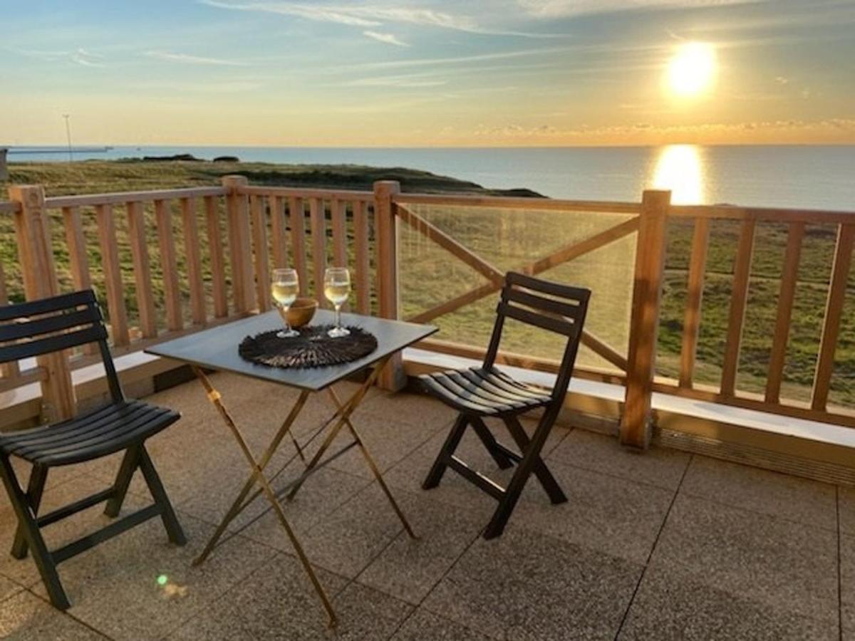 Duplex Neuf Avec Balcon Vue Mer, Parking Prive Et Wifi - 2 Pers, Proche Commerces - Fr-1-675-19 Appartement Wimereux Buitenkant foto